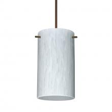 Besa Lighting 1XC-440419-BR-277 - Besa Stilo 7 Pendant Bronze Carrera 1x50W Halogen, 277V