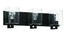 Craftmade 18524FB3 - McClane 3 Light Vanity in Flat Black