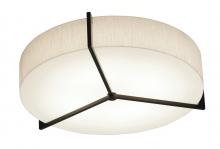 AFX Lighting, Inc. APF1214LAJUDES-JT - Apex 14&#39;&#39; LED Ceiling - Espresso Finish with Jute Shade