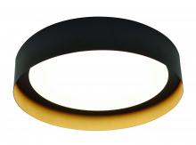 AFX Lighting, Inc. RVF121400L30D2BKGD - Reveal 12&#34; LED Flush Mount