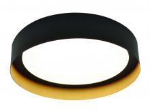 AFX Lighting, Inc. RVF162600L30D2BKGD - Reveal 16&#34; LED Flush Mount