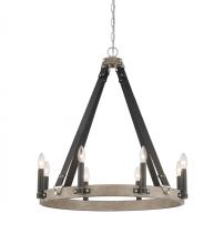 Minka-Lavery 3878-693 - 8 LIGHT CHANDELIER