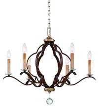 Minka-Lavery 4836-690 - 6 LTS CHANDELIER