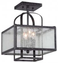 Minka-Lavery 4876-283 - 4 LIGHT SEMI FLUSH MOUNT