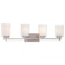 Minka-Lavery 6104-84 - Parsons Studio - 4 Light Bath