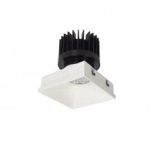  NIO-4PSTLNDC50XMPW/HL - 4" Iolite PLUS Square Trimless Downlight, 1500lm/2000lm/2500lm (varies by housing), 5000K, Matte