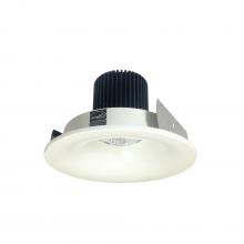 Nora NIO-4RNB30XWW/10 - 4&#34; Iolite LED Round Bullnose, 1000lm / 14W, 3000K, White Finish