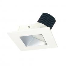 Nora NIO-4SW40XHZMPW/10 - 4&#34; Iolite LED Square Wall Wash, 1000lm / 14W, 4000K, Haze Reflector / Matte Powder White Flange