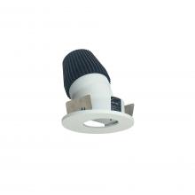 Nora NIOB-1RSL30XMPW - 1" Iolite LED BWF Round Adjustable Slot Aperture, 600lm, 3000K, Matte Powder White Slot Aperture