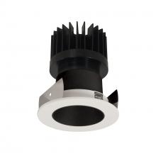 Nora NIOB-2RNDC35XBW/HL - 2&#34; Iolite LED Round Reflector, 1500lm/2000lm/2500lm (varies by housing), 3500K, Black Reflector