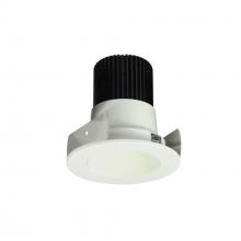 Nora NIOB-2RNDCCDXWW - 2&#34; Iolite LED Round Reflector, 800lm / 14W, Comfort Dim, White Reflector / White Flange