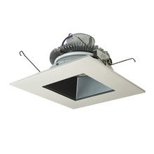 Nora NLCBC2-65627PW/10 - 6&#34; Cobalt Click LED Retrofit, Square Reflector, 1000lm / 12W, 2700K, Pewter Reflector / White