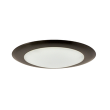 Nora NLOPAC-R6509T2430BZ - 6&#34; AC Opal LED Surface Mount, 1150lm / 16.5W, 3000K, Bronze finish