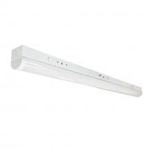 Nora NLSTR-4L1334W/EM - 48&#34; LED Tunable Strip Light, 3300lm / 24W, Selectable CCT (30/35/40K), White finish, 120-277V