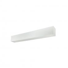 Nora NLUD-2334W - 2&#39; L-Line LED Indirect/Direct Linear, 3710lm / Selectable CCT, White Finish