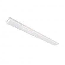 Nora NLWPSW-4L334W - 4&#39; LED Wraparound with Selectable Lumens & CCT, White Finish