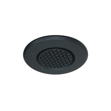 Nora NM1-RAIHECB - 1&#34; Round M1 Hex Cell Louver Trim, Black