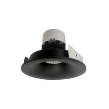 Nora NPR-4RNBCDXBB - 4&#34; Pearl LED Round Bullnose Retrofit, 800lm / 12W, Comfort Dim, Black Finish