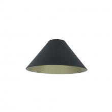 Nora NYLM-2CONECHB - 2&#34; iLENE Fixture Shade, Champagne Haze/Black