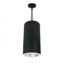 Nora NYLS2-6P25135FDWB6 - 6&#34; CYL PENDANT 2500L 35K REF. FLOOD. DIFF/WHT FLANGE 120V-277V 0-10V BLK CYL