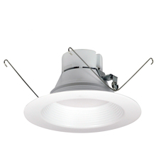 Nora NOX-563235WW/12 - 5&#34;/6&#34; Onyx Retrofit LED, Round Baffle, 1200lm, 17.5W, 3500K, 90+CRI, 120V, White