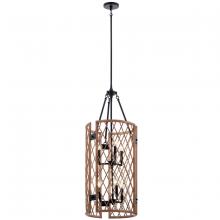 Kichler 52079PAL - Oana™ 6 Light Foyer Chandelier Palm