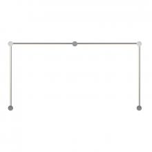 Sonneman 23QPCN222R120PHA - 24&#34; Double N LED Wall Bar