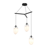 Sonneman 2975.25W - 3-Light Tri-Spreader LED Pendant