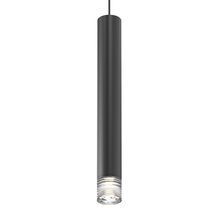 Sonneman 3059.25-CK25 - 3" Tall LED Pendant w/ Clear Ribbon Glass Trim and 25? Narrow Flood Lens