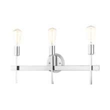 Livex Lighting 13883-05 - 3 Lt Polished Chrome Bath Vanity