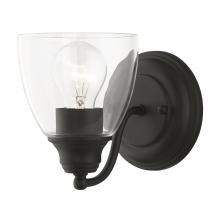 Livex Lighting 15131-04 - 1 Light Black Vanity Sconce