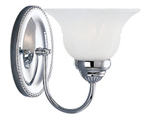 Livex Lighting 1531-05 - 1 Light Polished Chrome Bath Light