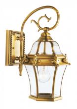 Livex Lighting 2620-22 - One Light Flemish Brass Wall Lantern