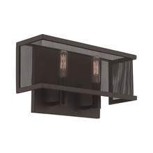  41208-07 - 2 Lt Bronze ADA Wall Sconce