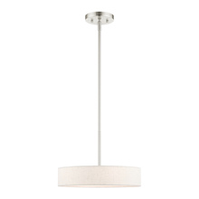 Livex Lighting 46033-91 - 4 Lt Brushed Nickel Chandelier