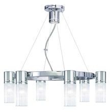 Livex Lighting 50696-05 - 6 Light Polished Chrome Chandelier