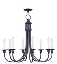 Livex Lighting 5148-67 - 8 Light Olde Bronze Chandelier