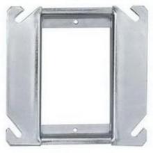 Aura Electric 19-5201T2 - 4 Inch Square 1 Inch Tile One Gang Adapter Device Ring Raised Square