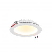 DALS Lighting IND6-DW-WH - White 6 Inch Round Indirect LED Recessed Light