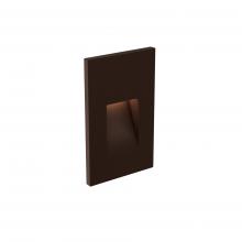 DALS Lighting LEDSTEP002D-BR - Bronze Recessed Vertical LED Step Light