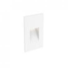 DALS Lighting LEDSTEP002D-WH - White Recessed Vertical LED Step Light