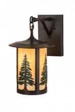 Meyda Yellow 186808 - 10" Wide Fulton Tall Pines Hanging Wall Sconce