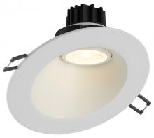 Lotus LED Lights 4RSL-WH - White Model LRG3 Sloped Trim for Wall Wash 4 Inch 30 Deg & Sloped 5 Deg to 55 Deg