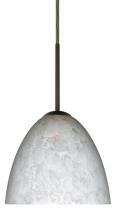 Besa Lighting 1BC-757219-MED-BR - Besa Sasha Pendant Bronze Carrera 1x50W B10 Med