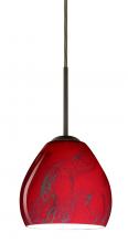 Besa Lighting 1BT-4122MA-LED-BR - Besa Bolla LED Pendant Magma Bronze 1x9W LED