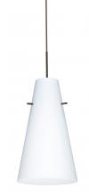 Besa Lighting 1JC-412407-BR - Besa Cierro Pendant Bronze Opal Matte 1x100W Medium Base