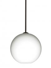 Besa Lighting 1TT-COCO1007-BR - Besa Coco 10 Stem Pendant, Opal Matte, Bronze Finish, 1x60W Medium Base