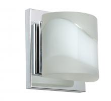 Besa Lighting 1WS-787399-LED-CR - Besa Wall Paolo Chrome Opal Frost 1x50W G9