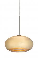 Besa Lighting 1XC-2492GF-BR - Besa Pendant Brio 7 Bronze Gold Foil 1x35W Halogen