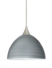 Besa Lighting 1XC-4679TN-SN-L - Besa Pendant Brella Satin Nickel Titan 1x50W Halogen, 15Ft. Cord